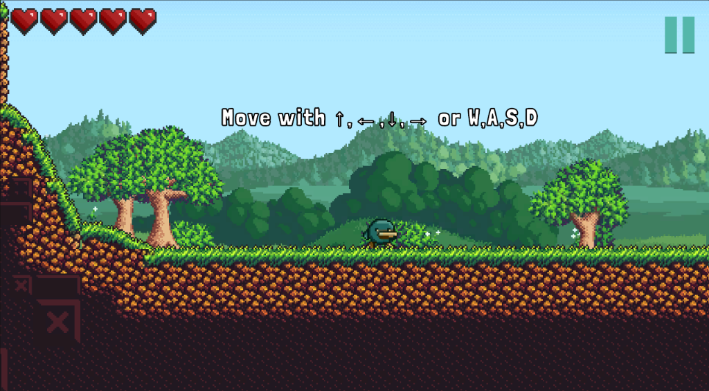 MistVale Screenshot - Movement tutorial