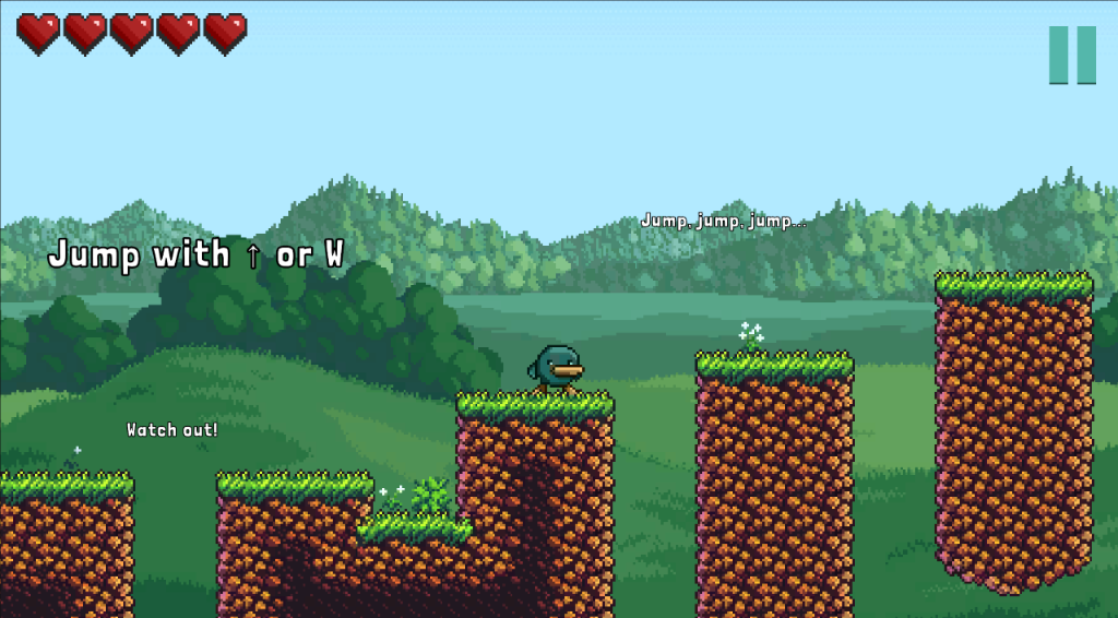 MistVale Screenshot - Jumping platforms